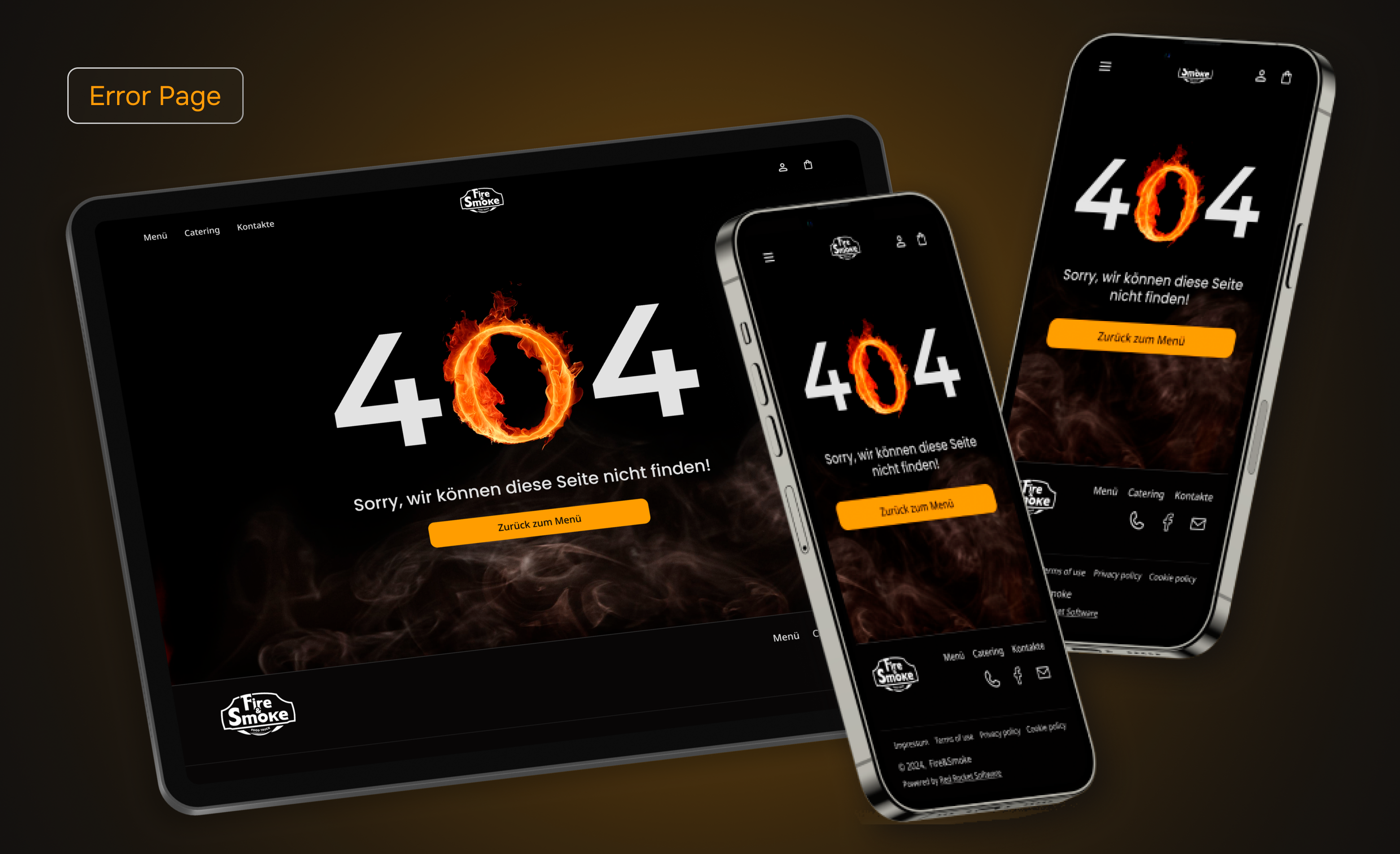 Fire&Smoke Error Page